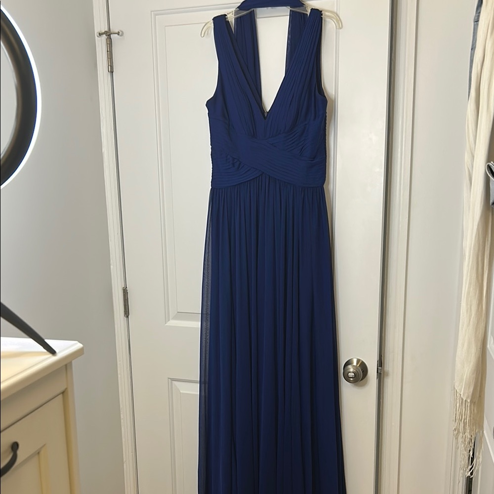 Elegant Blue Evening Gown size 12